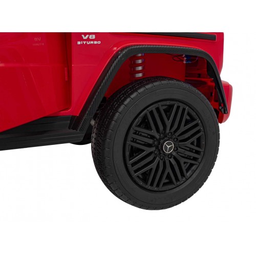 Pojazd Mercedes Benz G63 AMG XXL MP4 Czerwony Lakier