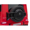 Pojazd Mercedes Benz G63 AMG XXL MP4 Czerwony Lakier