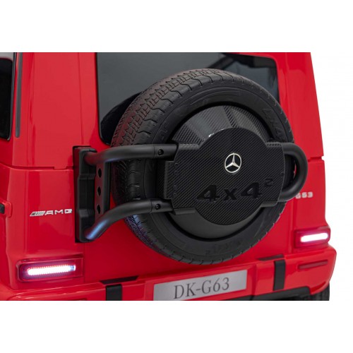 Pojazd Mercedes Benz G63 AMG XXL MP4 Czerwony Lakier