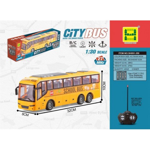 Autobus Szkolny R/C Żółty
