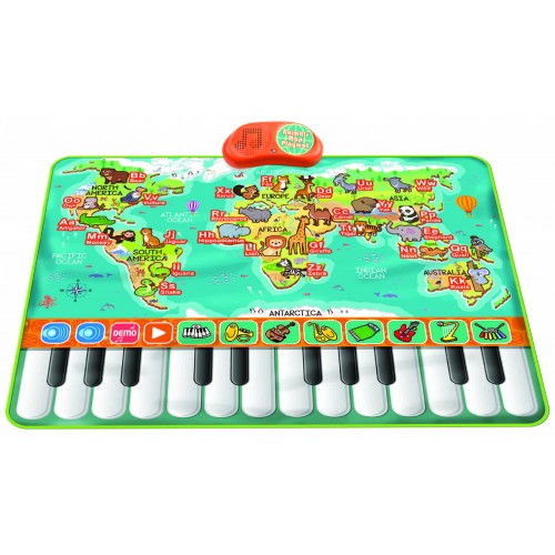 Mata Muzyczna Keyboard Świat Zwierząt