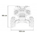 Pojazd Quad Spalinowy 125CC DISCOVERER Zielony