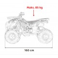 Pojazd Quad Spalinowy 125CC DISCOVERER Czerwony
