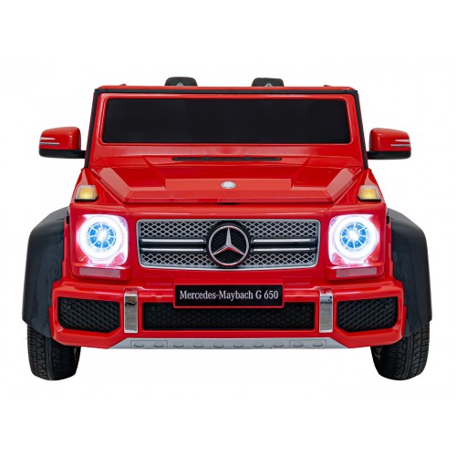 Pojazd Mercedes Benz MAYBACH G650 STRONG Czerwony
