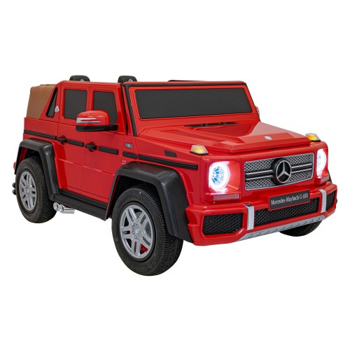 Pojazd Mercedes Benz MAYBACH G650 STRONG Czerwony