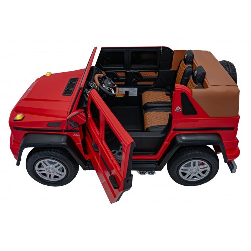 Pojazd Mercedes Benz MAYBACH G650 STRONG Czerwony