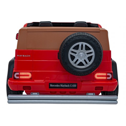Pojazd Mercedes Benz MAYBACH G650 STRONG Czerwony