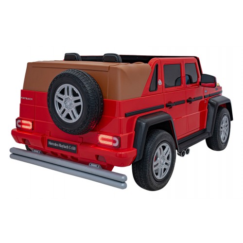 Pojazd Mercedes Benz MAYBACH G650 STRONG Czerwony