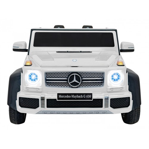 Pojazd Mercedes Benz MAYBACH G650 STRONG Biały