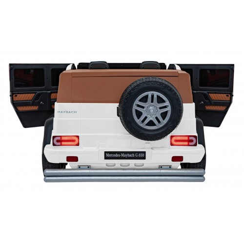 Pojazd Mercedes Benz MAYBACH G650 STRONG Biały