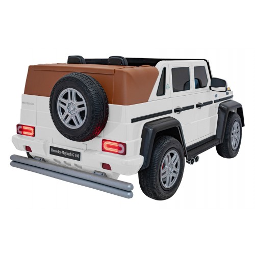 Pojazd Mercedes Benz MAYBACH G650 STRONG Biały
