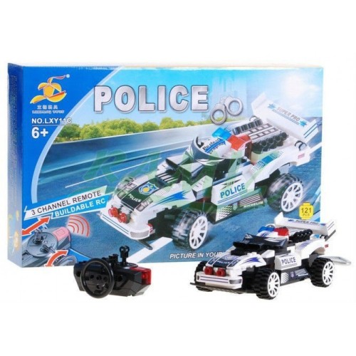 Klocki Pojazd Policja R C