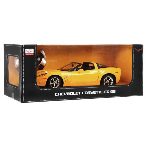 R C toy car Chevrolet C6 GS Yellow 1 12 RASTAR