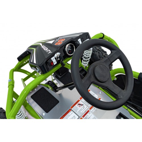 Pojazd Gokart Elektryczny MAIGHTY Zielony
