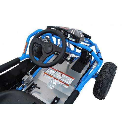 Pojazd Gokart Elektryczny MAIGHTY Niebieski