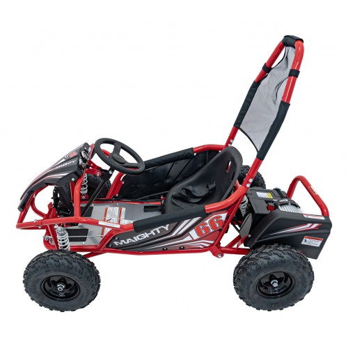 Pojazd Gokart Elektryczny MAIGHTY Czerwony