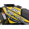 Pojazd Quad Spalinowy 110CC EXPLORER Żółty