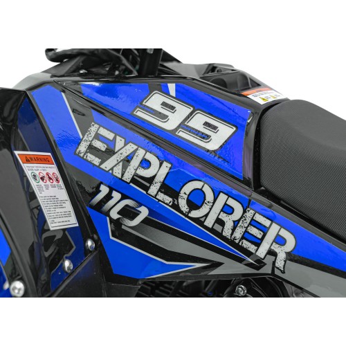 Pojazd Quad Spalinowy 110CC EXPLORER Niebieski