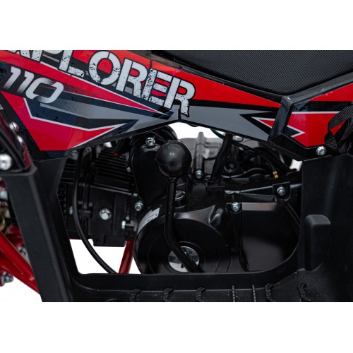 Pojazd Quad Spalinowy 110CC EXPLORER Czerwony