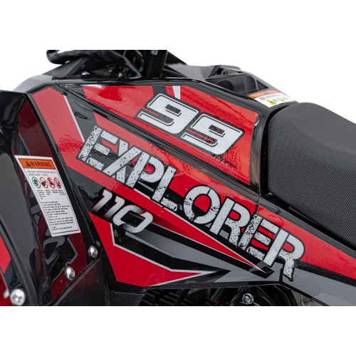Pojazd Quad Spalinowy 110CC EXPLORER Czerwony