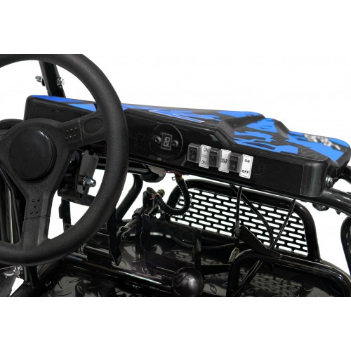 Pojazd BUGGY Spalinowy LUCKY SEVEN LIFT Niebieski