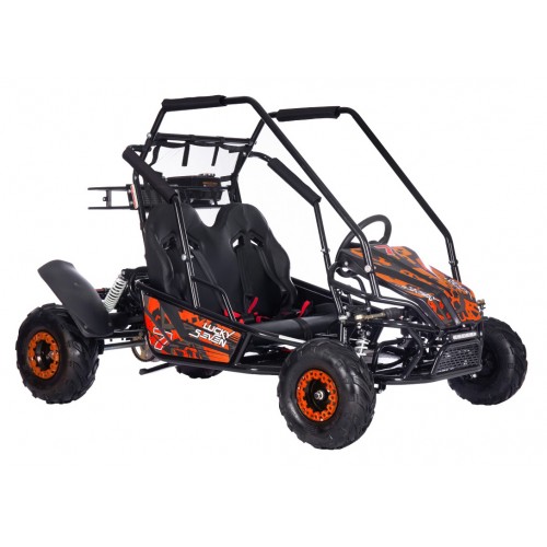 Pojazd BUGGY Spalinowy LUCKY SEVEN LIFT Pomarańczowy