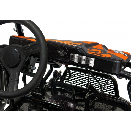 Pojazd BUGGY Spalinowy LUCKY SEVEN LIFT Pomarańczowy