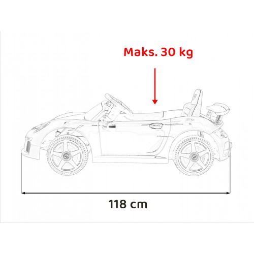 Pojazd RUF CTR3 Czarny