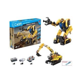 Klocki R/C 2w1 Robot Koparka EE