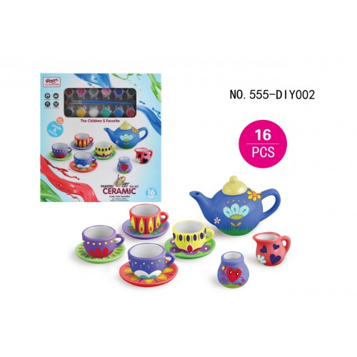 Ceramiczny Herbaciany Zestaw do Malowania