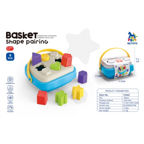 Sorter dla Najmłodszych Różne Kształty