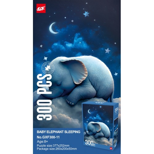 Zestaw Puzzli 300el. Słoń