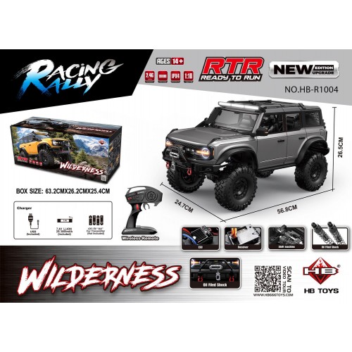 Auto R/C WILDERNESS 1:10 Szary
