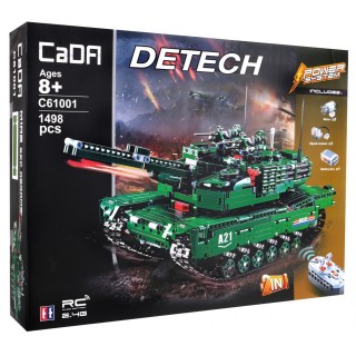 Klocki R/C Czołg 1498 el EE
