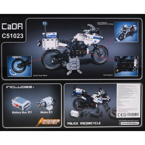 Pads R/C Motorcycle police 539el EE