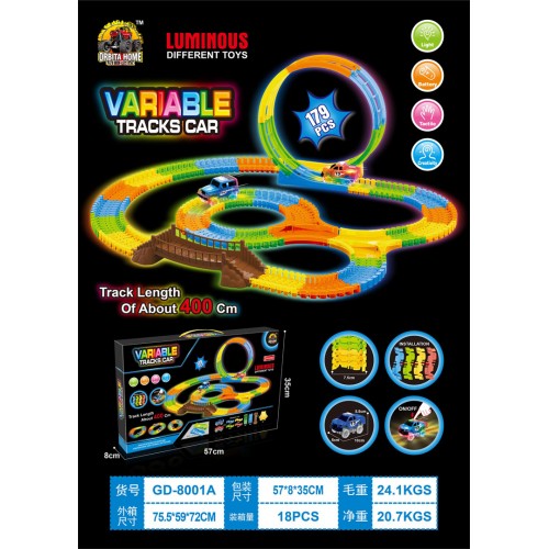 Tor Samochodowy Wyścigowy VARIABLE 179el.
