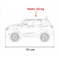 Pojazd Mercedes Benz EQA 250 Czerwony