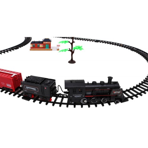 Train With Noises and Smoke 2 Loops