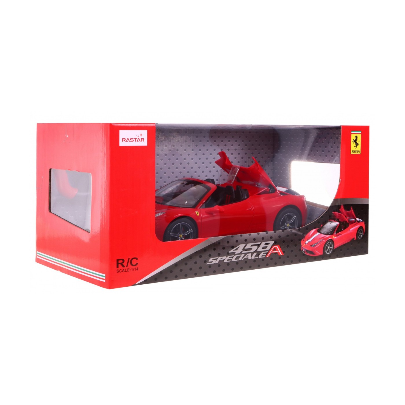 Autko R C Ferrari 458 Speciale A Czerwony 1 14 RASTAR