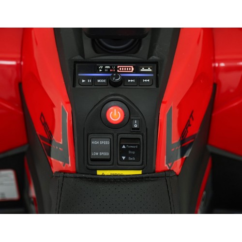 Pojazd Quad ATV Robust 01 Czerwony