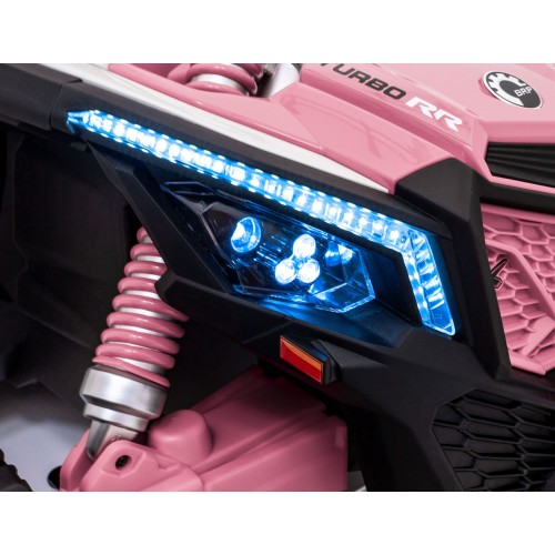 Pojazd Buggy Maverick Turbo RR STRONG Różowy