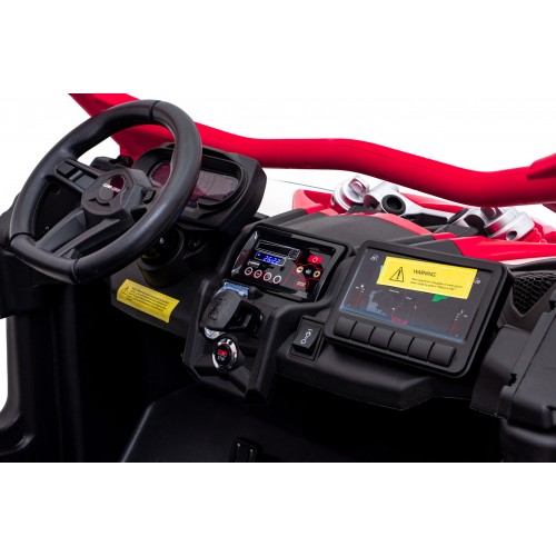 Pojazd Buggy Maverick Turbo RR STRONG Czerwony