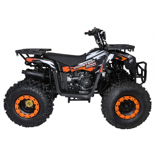 Pojazd Quad Spalinowy 200CC MONSTER Pomarańczowy