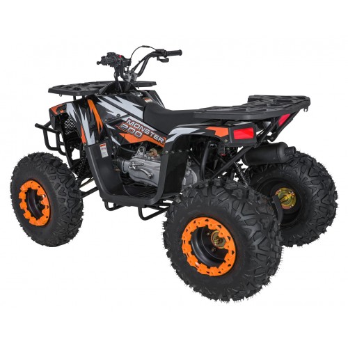 Pojazd Quad Spalinowy 200CC MONSTER Pomarańczowy
