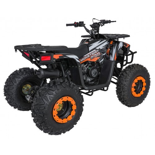 Pojazd Quad Spalinowy 200CC MONSTER Pomarańczowy