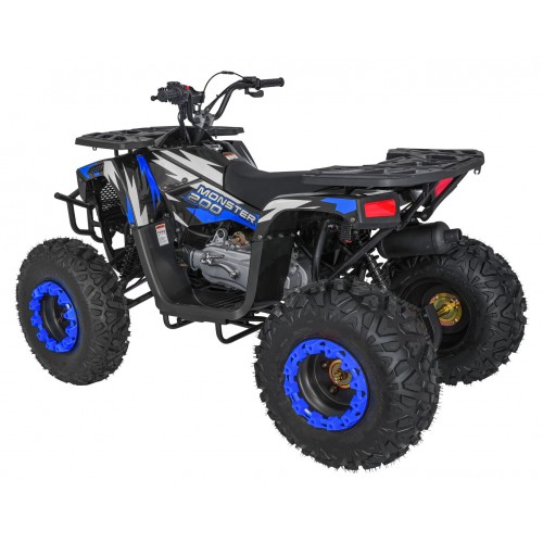 Pojazd Quad Spalinowy 200CC MONSTER Niebieski
