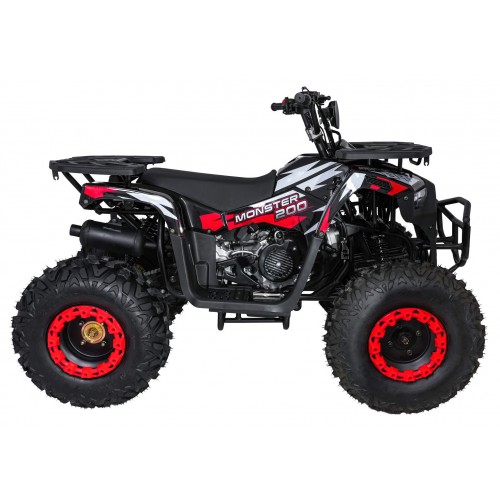 Pojazd Quad Spalinowy 200CC MONSTER Czerwony