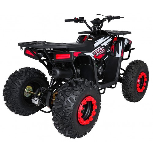 Pojazd Quad Spalinowy 200CC MONSTER Czerwony