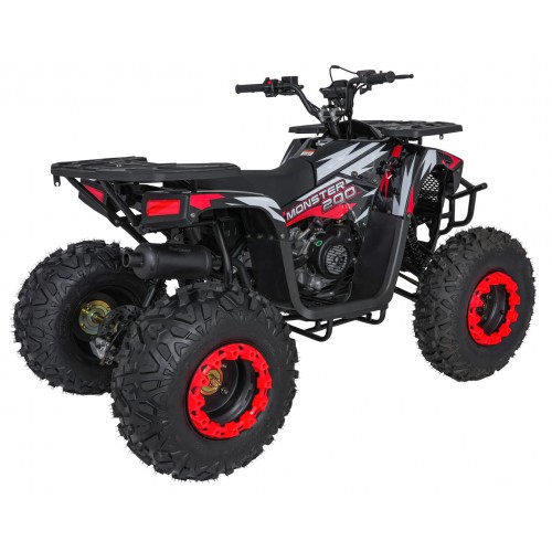 Pojazd Quad Spalinowy 200CC MONSTER Czerwony