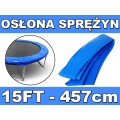 Flange, protective cover for springs for 15FT 457cm trampo